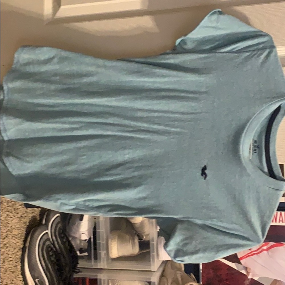 Light Blue Hollister Shirt
